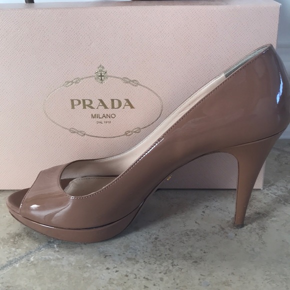 Prada peep toe pumps - Picture 3 of 8